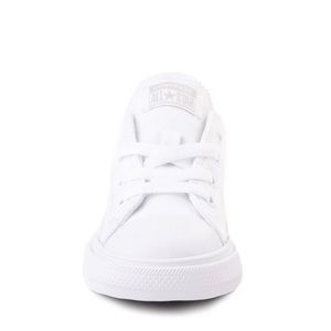 Kids size 13 all white leather converse